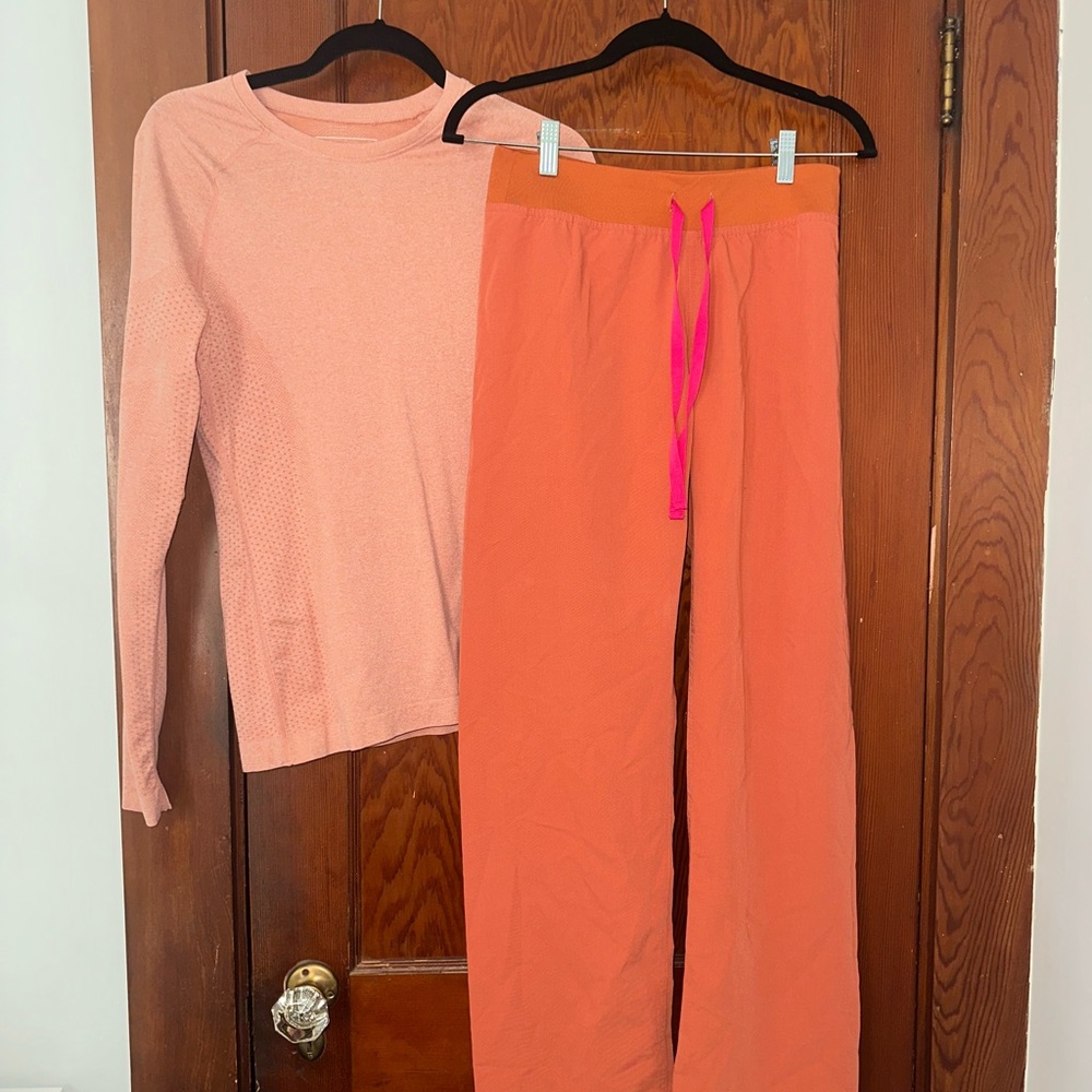 FIGS Terracotta underscrub with pants